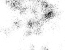 Grunge Punkte und Punkte Textur Hintergrund. abstrakt körnig überlagern. png Grafik Illustration mit transparent Hintergrund.