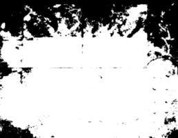 Grunge Rand Textur Hintergrund. abstrakt Rahmen überlagern. png Grafik Illustration mit transparent Hintergrund.