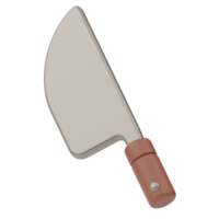 cuchillo cocina herramientas 3d ilustración png