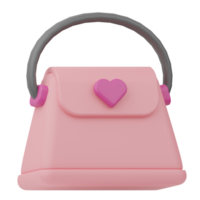 Bag mother's day 3D Illustration png