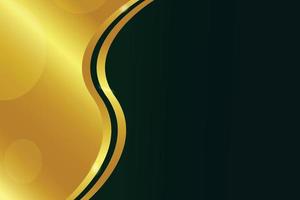 Vector golden background banner design