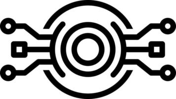 line icon for techno vector