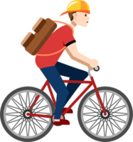 Bicycle riding png graphic clipart design
