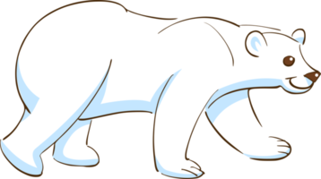 blanc ours png graphique clipart conception