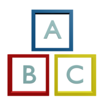 abc letter 3d illustration png