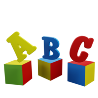 abc scatola 3d png