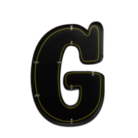 lettre g 3d icône png