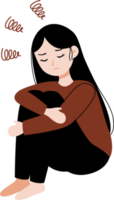 people depressed character illustration png