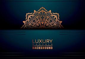 Luxury mandala background ornamental, arabesque style With Golden Arabesque Pattern Style. Decorative Mandala Ornament For Print, Brochure, Banner, Cover, Poster, Invitation Card vector