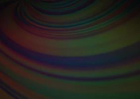 Dark Black vector abstract bokeh pattern.