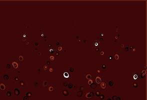 Light Red vector cover with spots.