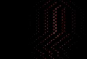 Dark Red vector layout with rectangles, squares.