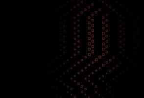 Dark Red vector layout with rectangles, squares.