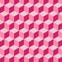 3d cube abstract background design vector