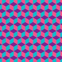 3d cube abstract background design vector