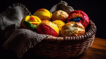 Latin food, colombian national food. photo