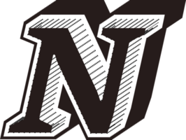 noir et blanc des lettres png