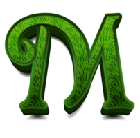greeny alfabet brev png