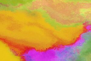 Watercolor pastel background. aquarelle colorful stains on paper. photo