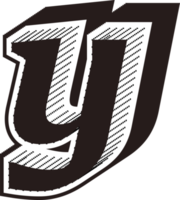 Black and white letters png