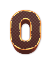 cioccolato alfabeto lettere png