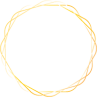 Gold Kreis Rand png