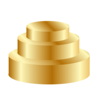 d'oro podio per Prodotto Schermo png