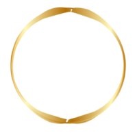 dourado círculo png
