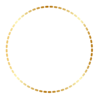 dourado círculo png