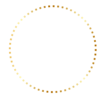 gyllene cirkel png