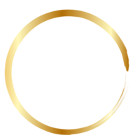 gouden cirkel PNG