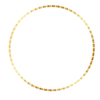 dourado círculo png