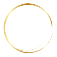 gyllene cirkel png