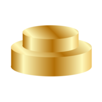 d'oro podio per Prodotto Schermo png