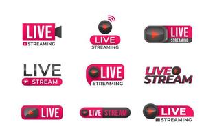 Set of Live Stream Label vector