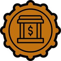 Banking System Vector Icon Design