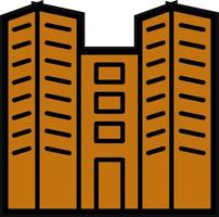 Office Building Vector Icon Design