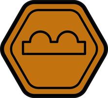 Hump Vector Icon Design