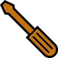 Screwdriver Vector Icon Design