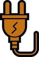 Power Plug Vector Icon Design