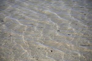 sea water and sand photo