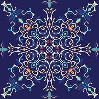 Colorful Eslimi Pattern Background vector