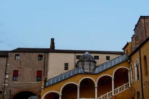 Buildings in the city photo