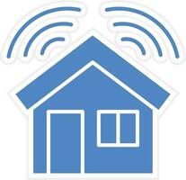 Smart House Vector Icon Design