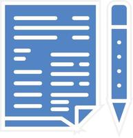 Copywriting Vector Icon Design
