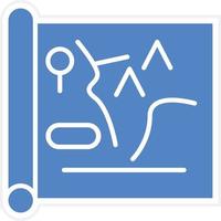 Map Vector Icon Design