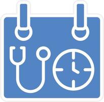 Medical Appointment Vector Icon Design