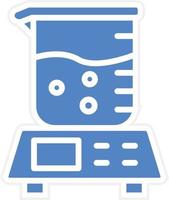 Scale Chemical Vector Icon Design