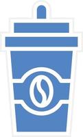 Coffee Takeaway Vector Icon Design