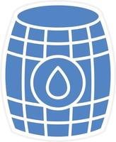 Barrel Vector Icon Design